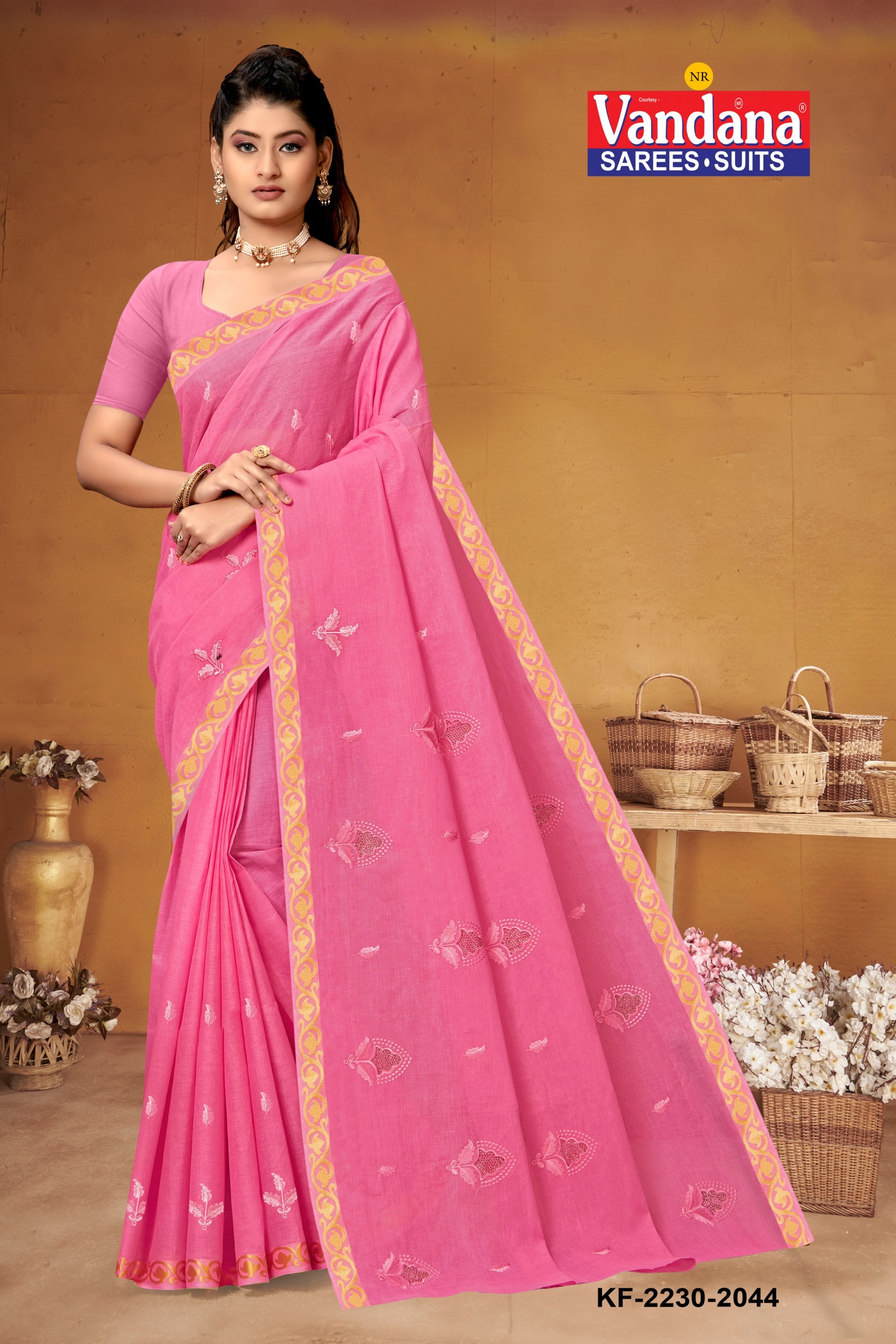 Embroidery Saree