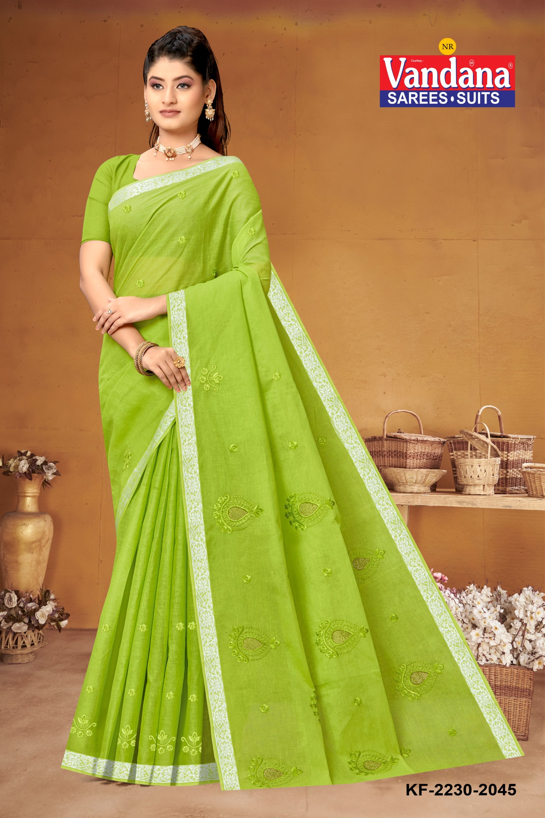 Embroidery Saree