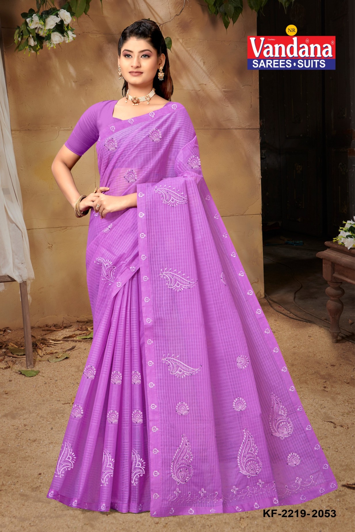 Embroidery Saree