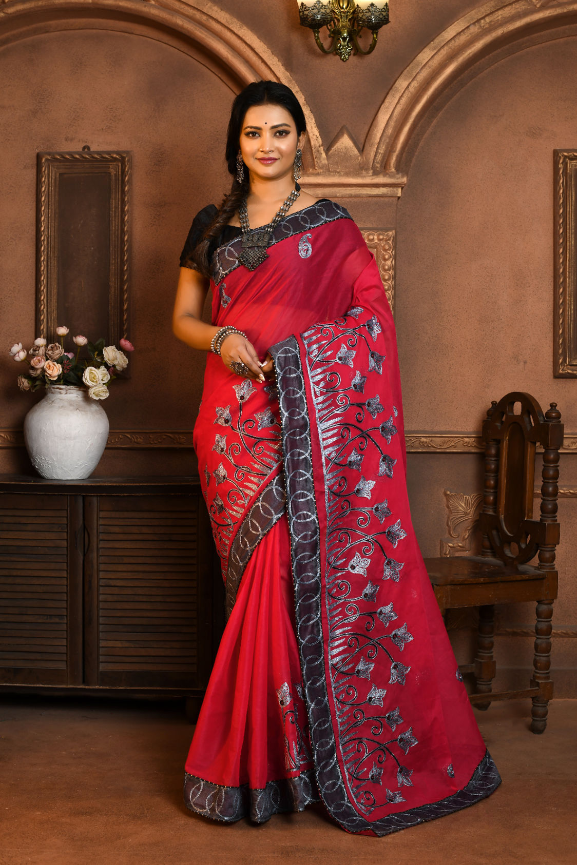 Cotton Printed Saree