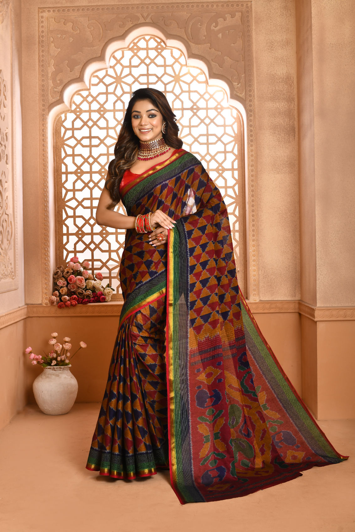 Cotton Printed Saree